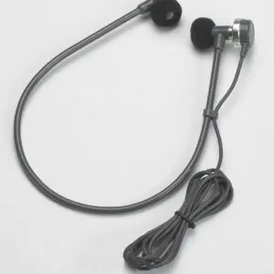 Under Chin U-Bow Tubular Headset with Right-Angle 3.5 mm Plug Under Chin U-Bow Tubular Headset with Right-Angle 3.5 mm Plug