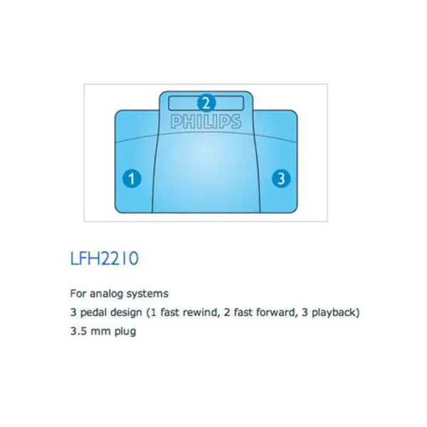 Philips Foot Control LFH2210-253 Philips Foot Control LFH2210-253