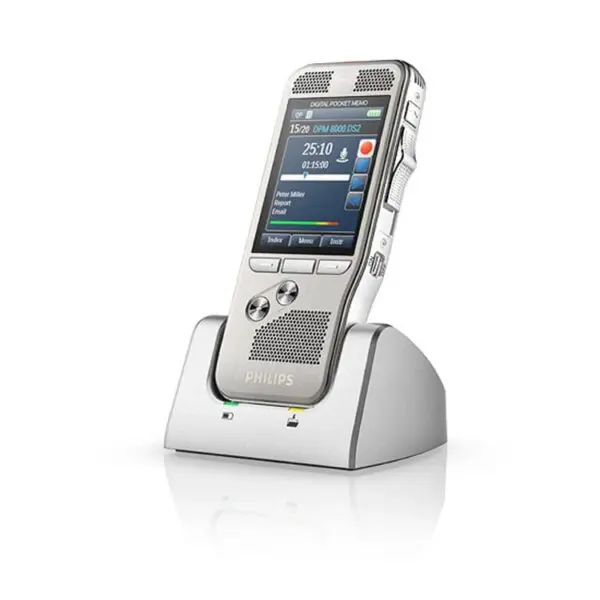 Philips DPM8500 Pocket Memo Digital Voice Recorder with Integrated Barcode Scanner-695 Philips DPM8500 Pocket Memo Digital Voice Recorder with Integrated Barcode Scanner-695