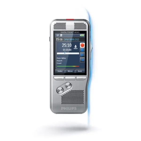 Philips DPM8500 Pocket Memo Digital Voice Recorder with Integrated Barcode Scanner-701 Philips DPM8500 Pocket Memo Digital Voice Recorder with Integrated Barcode Scanner-701