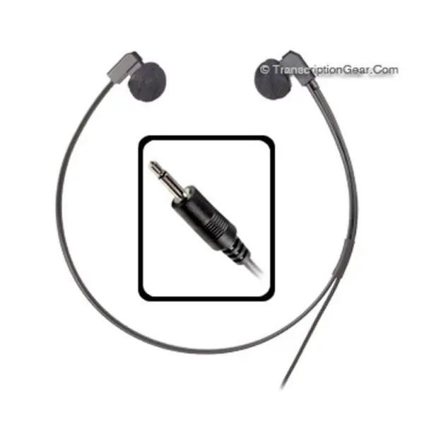 Spectra SP-ST Twin Speaker Headset With Straight 3.5 mm Plug-472 Spectra SP-ST Twin Speaker Headset With Straight 3.5 mm Plug-472