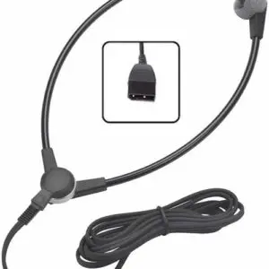 Wishbone style transcription headset for Grundig desktop stations Wishbone style transcription headset for Grundig desktop stations