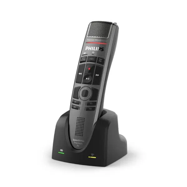 SpeechMike Premium Air Wireless Dictation Microphone SMP4000 Push Button-1954 SpeechMike Premium Air Wireless Dictation Microphone SMP4000 Push Button-1954