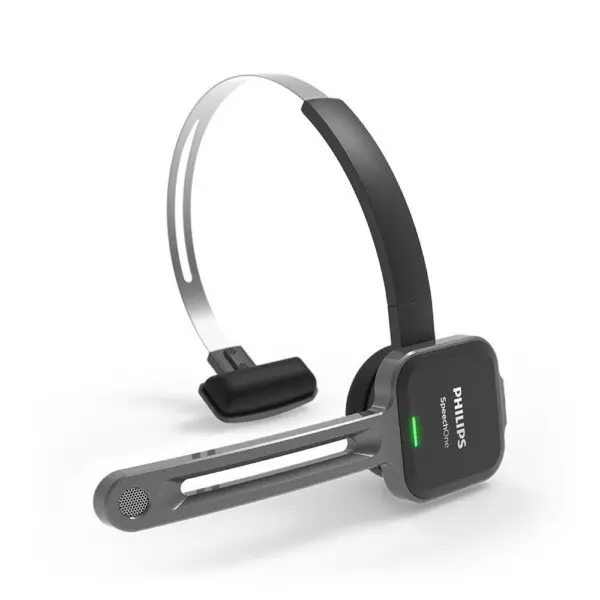 SpeechOne Wireless Dictation Headset w/ Docking Station & Status Light-2117 SpeechOne Wireless Dictation Headset w/ Docking Station & Status Light-2117