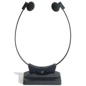 sp300bt-2 Wireless Bluetooth Headset & Charging Stand W/Built In Microphone