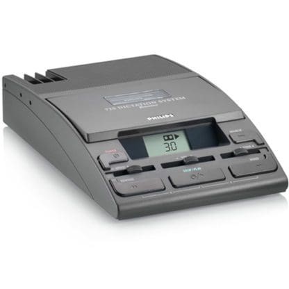 Philips 725D Minicassette Desktop Dictation Machine-241