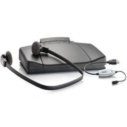 Philips LFH5230 Transcription Set w/Foot Pedal, Headset