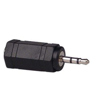 Headset adapter for single channel plug - 3.5 mm to 2.5 mm