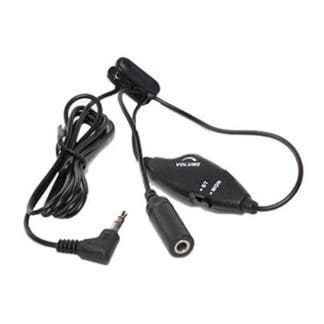 Headset Cord Extender with Volume Control and Stereo to Mono Switch-0