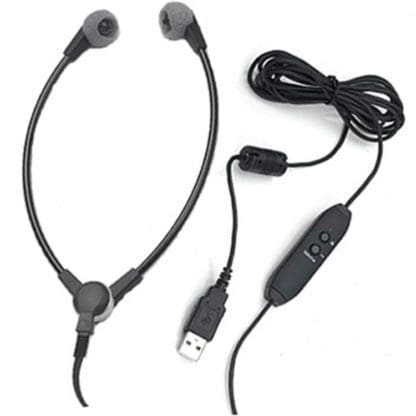 Wishbone Style Headset with PC USB Plug-459