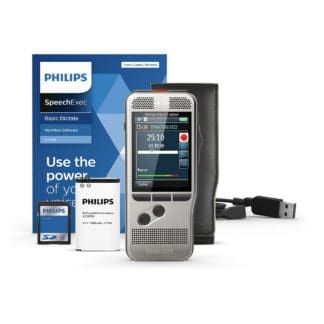 Philips DPM7000 Digital Voice Recorder with 4-Position Slide Switch-0
